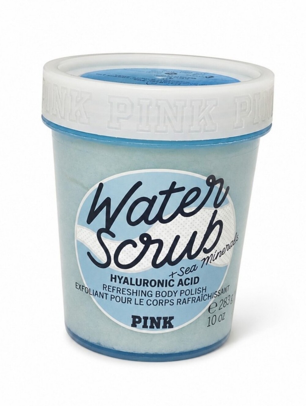 VS PINK Limited Edition Water Scrub Refreshing Body Polish Face Wash 10 Oz NEW